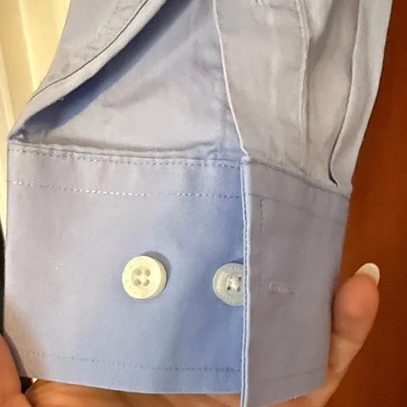 Armani Exchange Men's Light Blue Dress Shirt - Picture 5 of 12